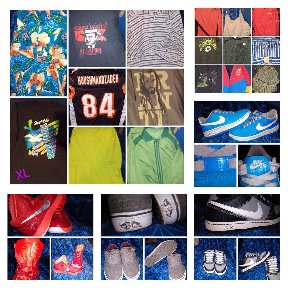 Clothing, shoes,purses, anything Kool Azz Vibes.